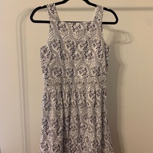 LOFT EMBROIDERED DRESS!